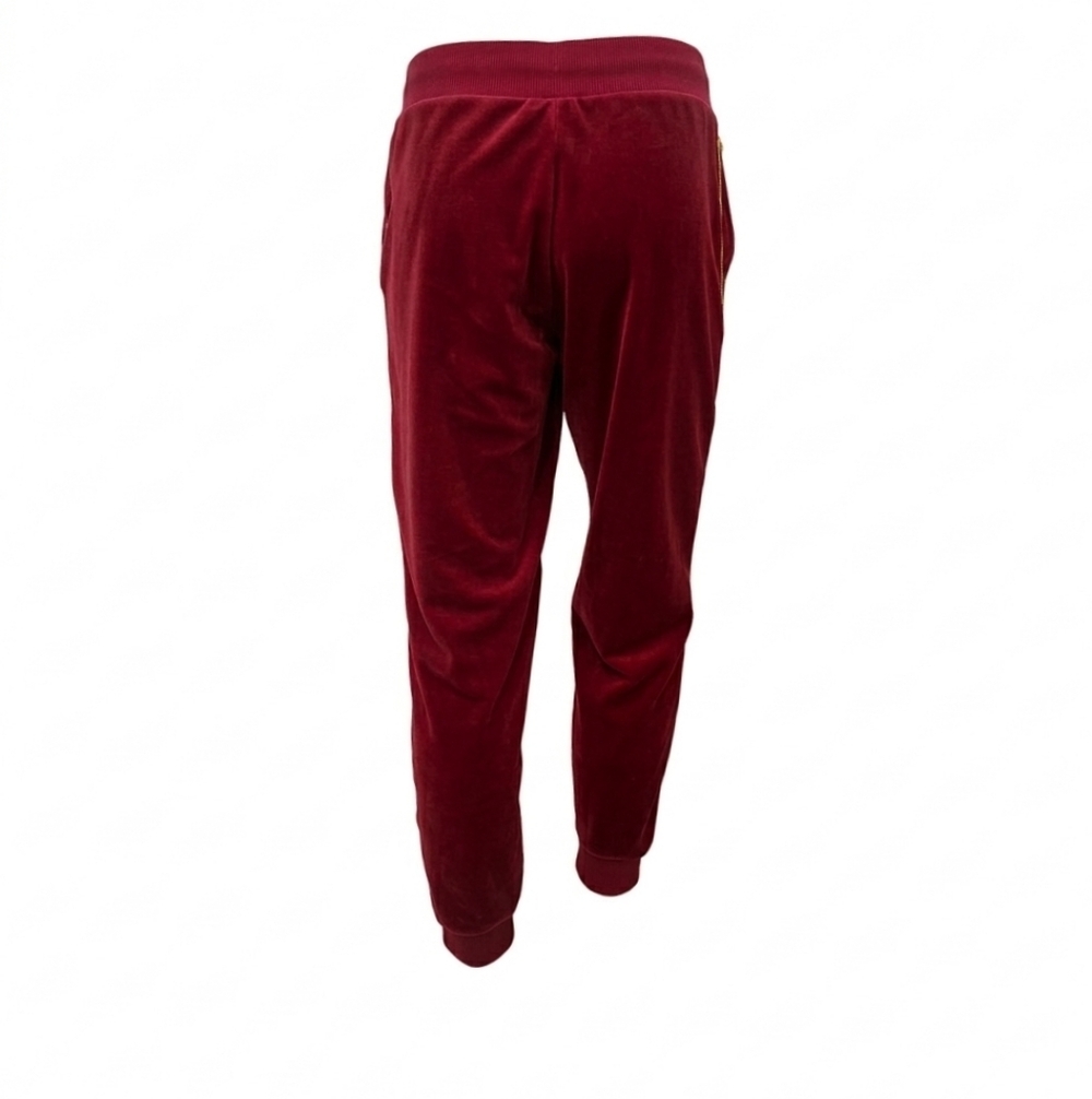 Nike Women’s Sportswear Velour Heritage Joggers Burgandy Red/Gold Womens Medium - Picture 4 of 8